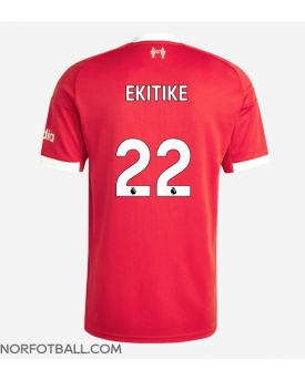 Billige Fotballdrakt Liverpool Hugo Ekitike #22 Replika Hjemmedrakt 2025-26 Kortermet